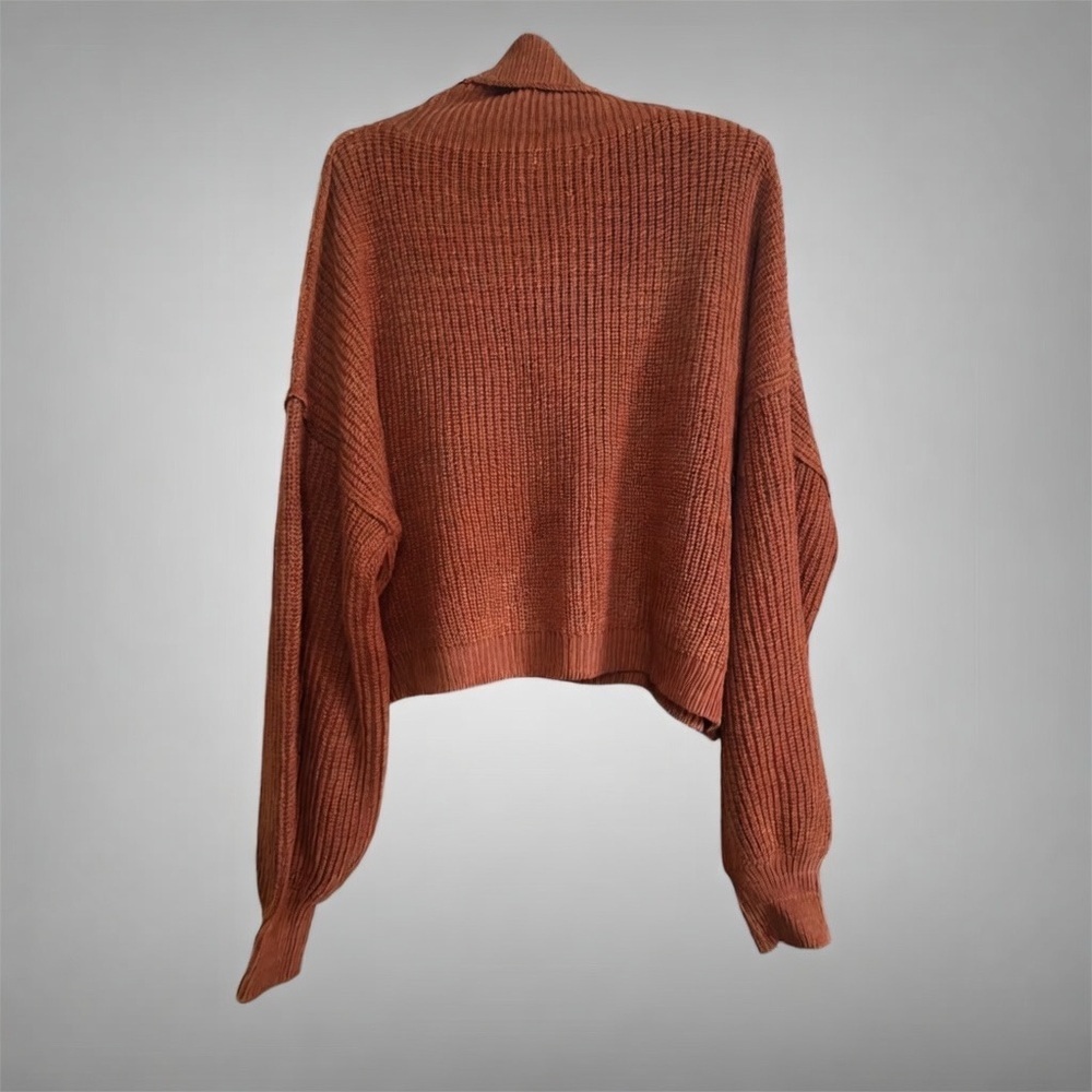 ZENANA CROPPED SWEATER SIZE XL - Picture 2 of 7